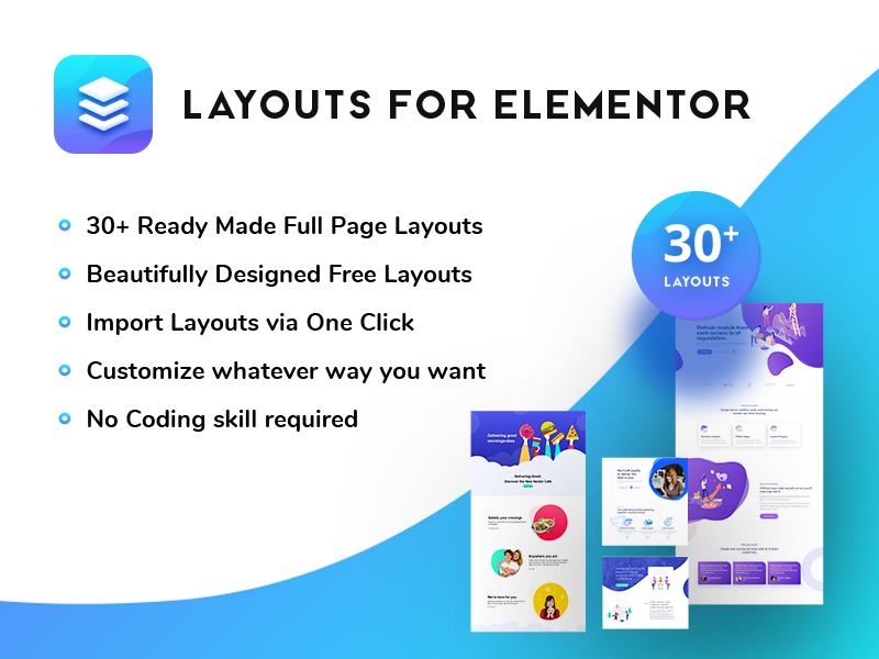 Layouts for Elementor